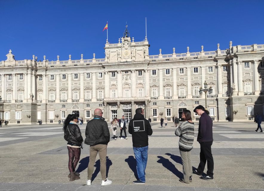 Madrid: Royal Palace Guided Tour with Entry Ticket - Check In at Segway Madrid, Then a Quick Stroll Past Plaza de Ópera