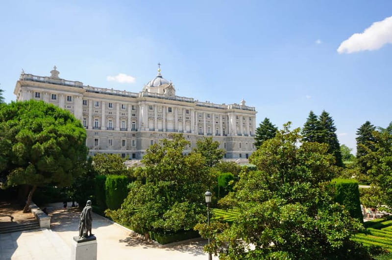 Madrid: Royal Palace Private Tour with Tickets - Skip-the-line entry through the local guides entrance