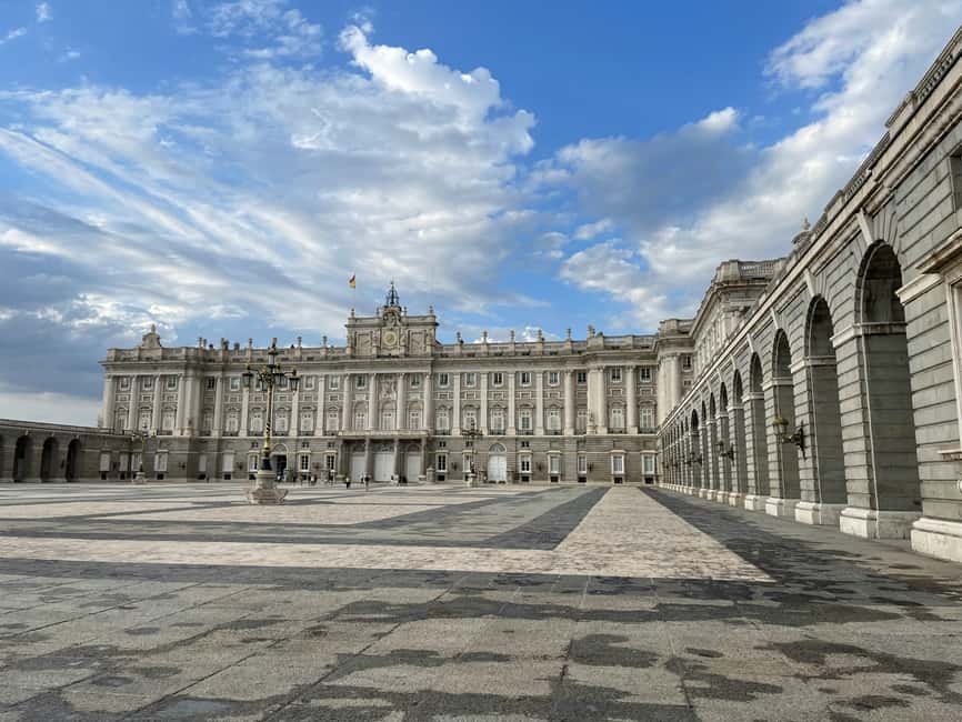 Madrid: Royal Palace Skip-the-Line Entry with Audio Guide - Skip-the-line entry plus your own pace