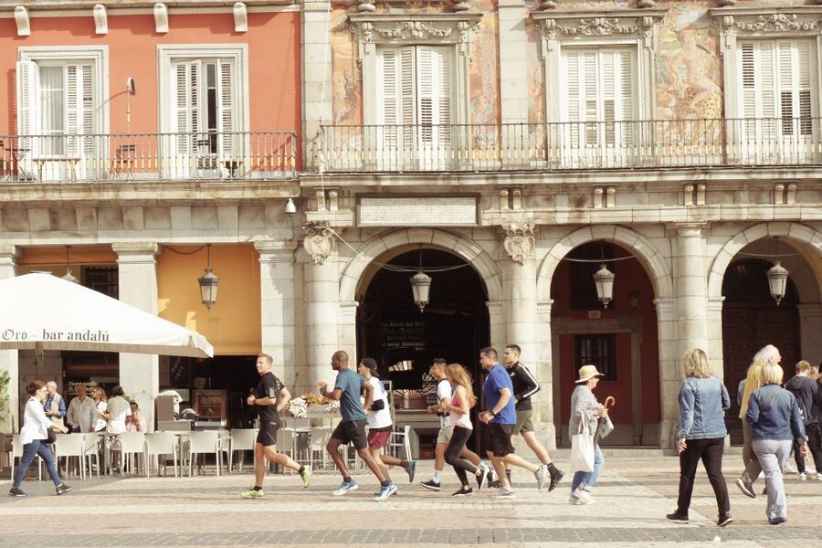 Madrid: Running Sightseeing Tour - Plaza Mayor Stops: Where the Stories and the Square Energy Meet
