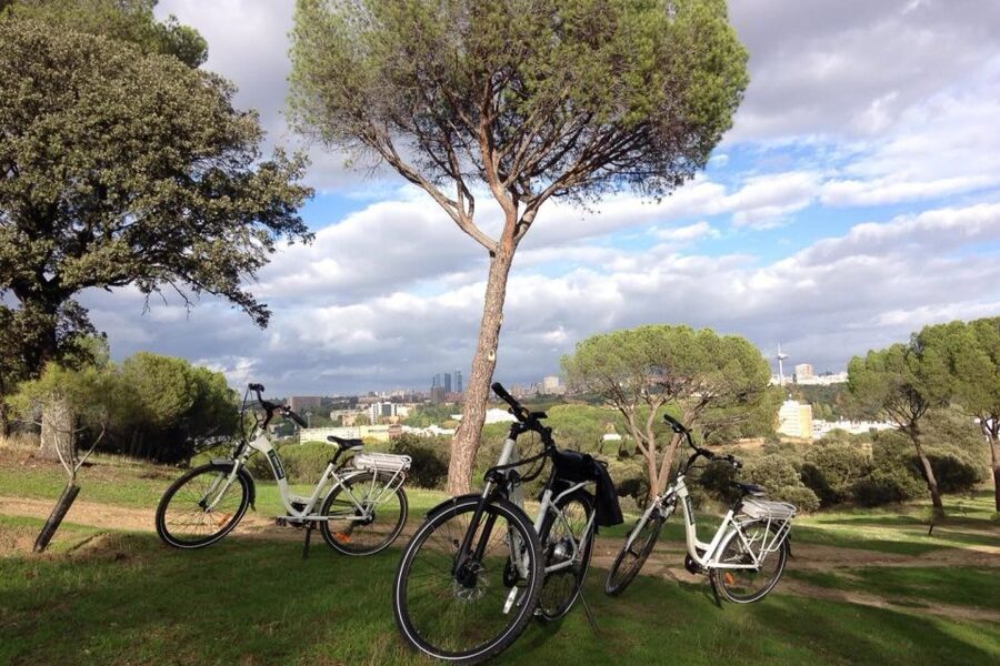 Madrid’s River Side & Casa de Campo Electric Bike Tour - Manzanares River crossing to Casa de Campo: the park starts early