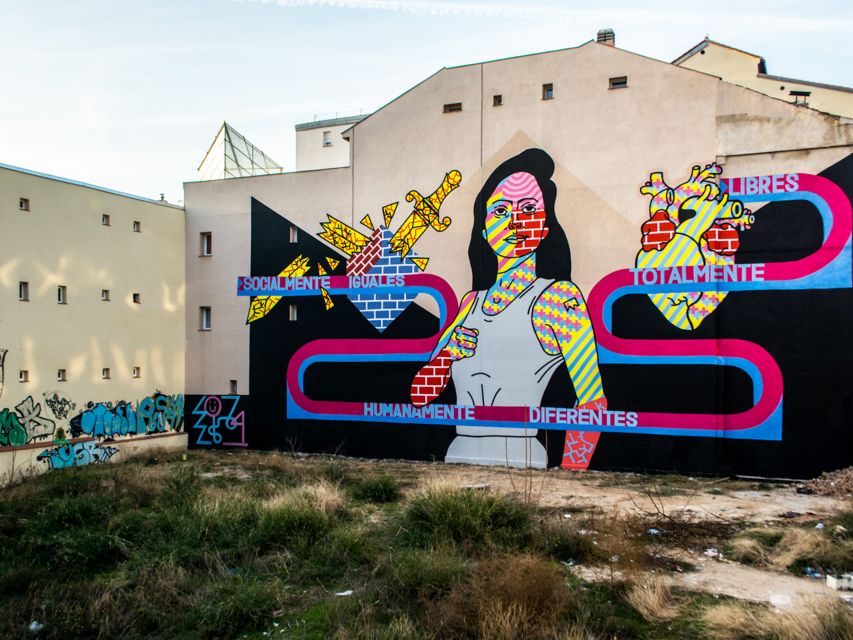 Madrid: Street Art Tour with Local Graffiti Hunter - Lavapiés and Embajadores, from street art styles to neighborhood meaning