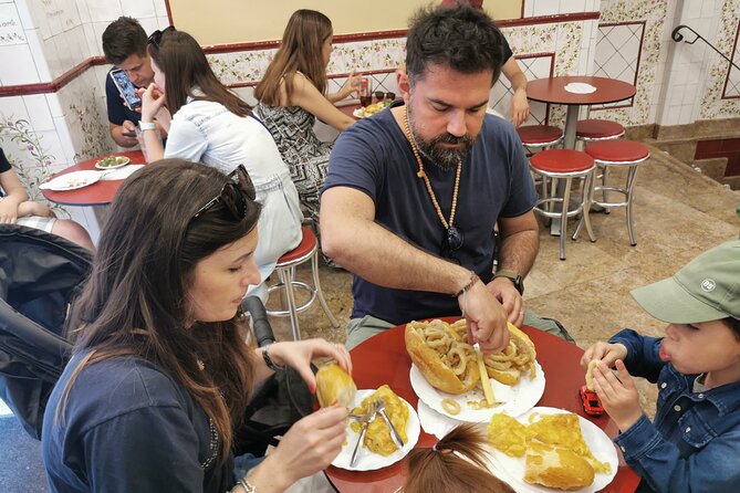 Madrid: Street Food Walking Tour in the Plaza Mayor Area - The calamari sandwich stop: a smart, local-style snack