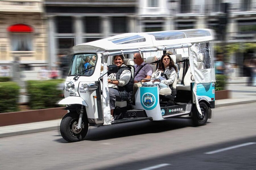 Madrid Tuk Tuk Welcoming Tour - Key things to know before you ride