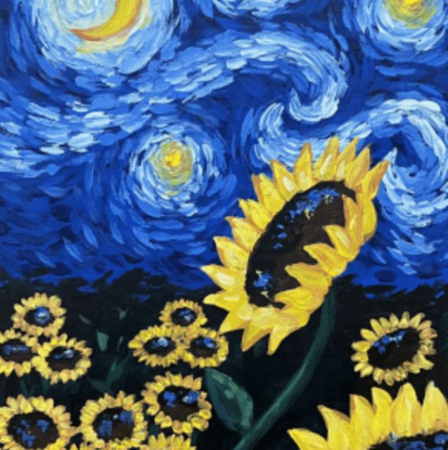 Madrid: Wine Gogh Glow Academy Paint and Sip Classes - What to bring, what to wear, and the small things that save your clothes