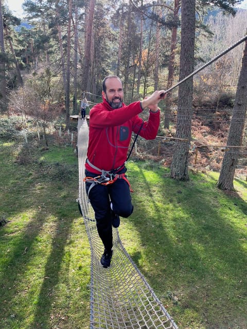 Madrid: Zip line circuits high in the trees - Tree Zip Lines in Madrid, in a Biosphere Reserve Forest