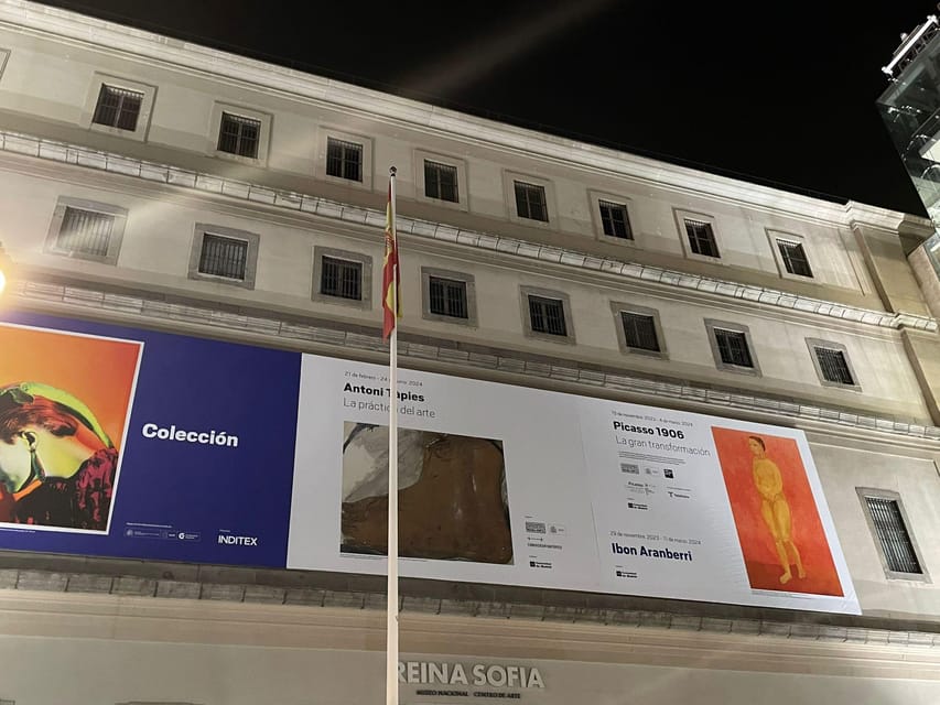 Reina Sofía Museum guided tour with ticket and skip the line - Key things to know before you go