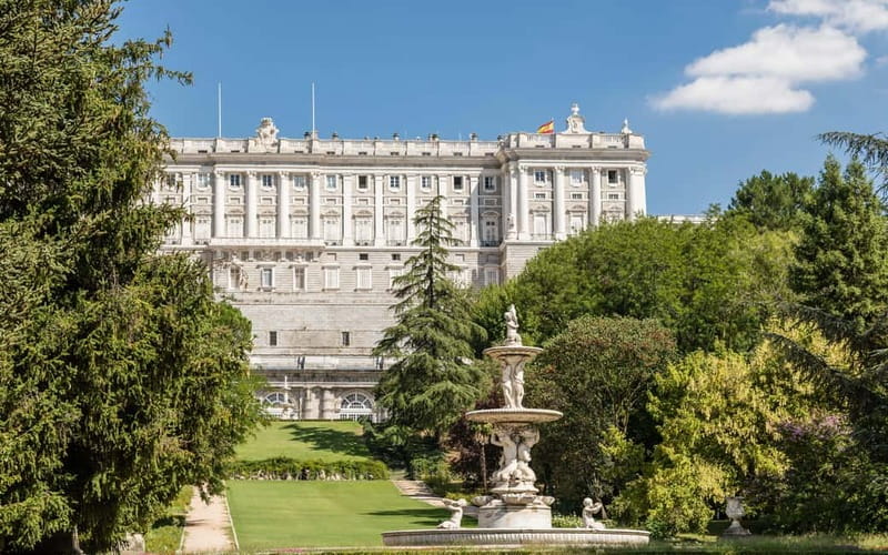 Royal Palace of Madrid: Private tour with entrance included - Gardens at Sabatini: Where the Palace Extends Beyond Walls