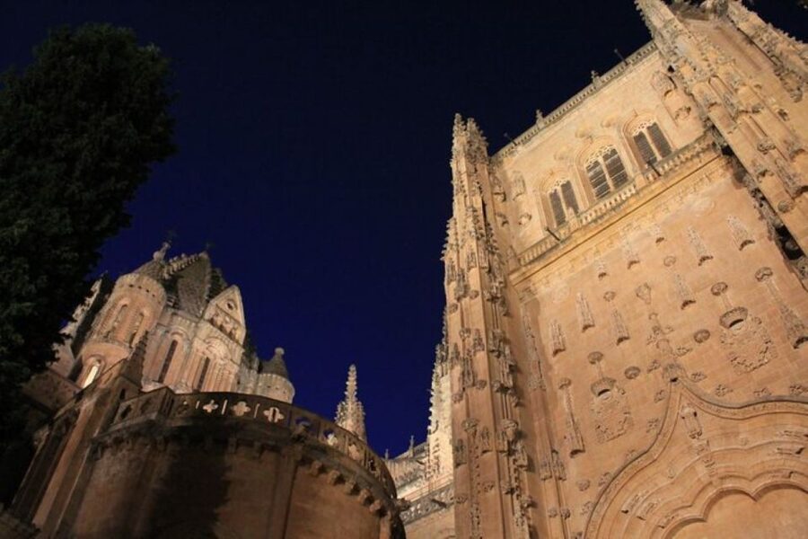 Salamanca: Evening Sightseeing Walking Tour - Meeting under the clock in Plaza Mayor, then getting oriented fast