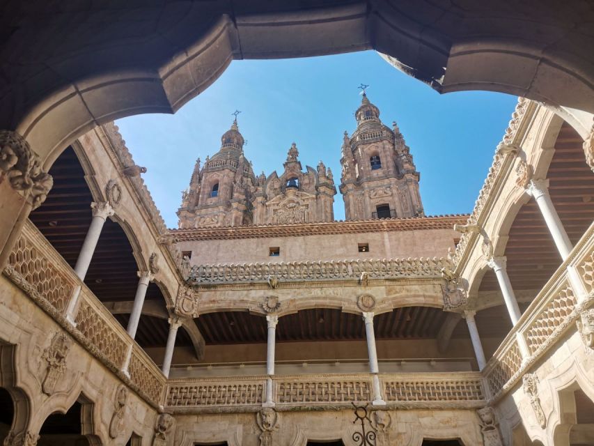 Salamanca: Monuments and Landmarks Guided Walking Tour - Plaza Mayor clock start, plus the fast way to get oriented