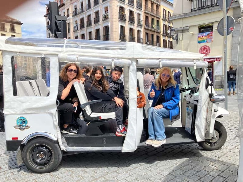 "See Madrid Differently: A Premium Private Tuk Tuk Ride" - Meeting points, timing, and what to bring for a smooth ride