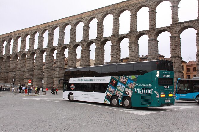 Segovia Full Day Trip from Madrid - Stop by Stop: Aqueduct of Segovia and Plaza del Azoguejo First