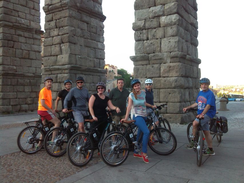 Segovia: guided route on an electric bicycle (ebike) - The medieval wall loop, plus San Lorenzo’s Romanesque centerpiece