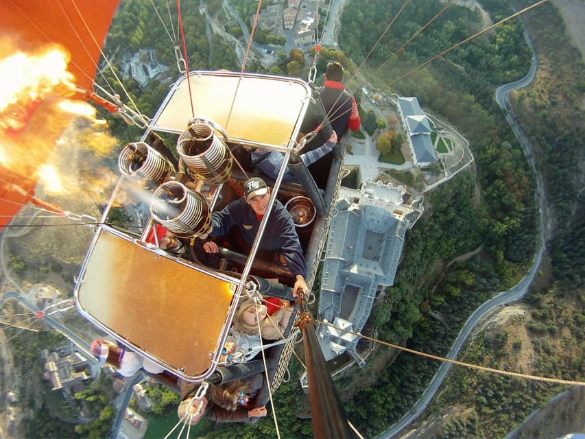 Segovia: Hot-Air Balloon Flight with Optional 3-Course Lunch - After landing: cava toast, flight certificate, and pilot signed memories