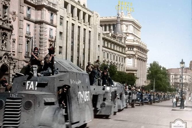 Spanish Civil War start of 2 World War, Guernica Franco - Plaza del Callao: Bombings, Scars, and Life Under Pressure