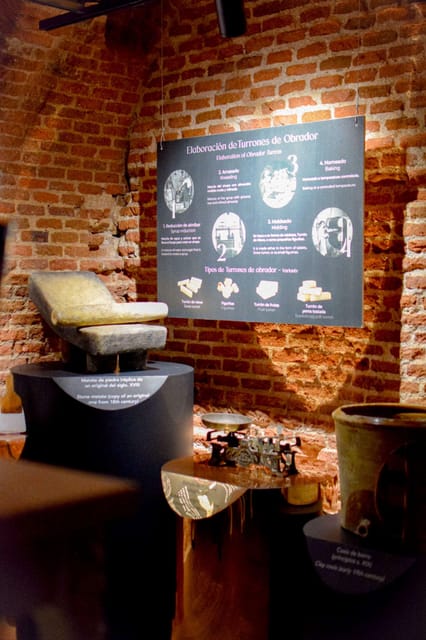 Ticket Entrance to the Madrid Nougat Museum - The included tasting at the end: what you can sample