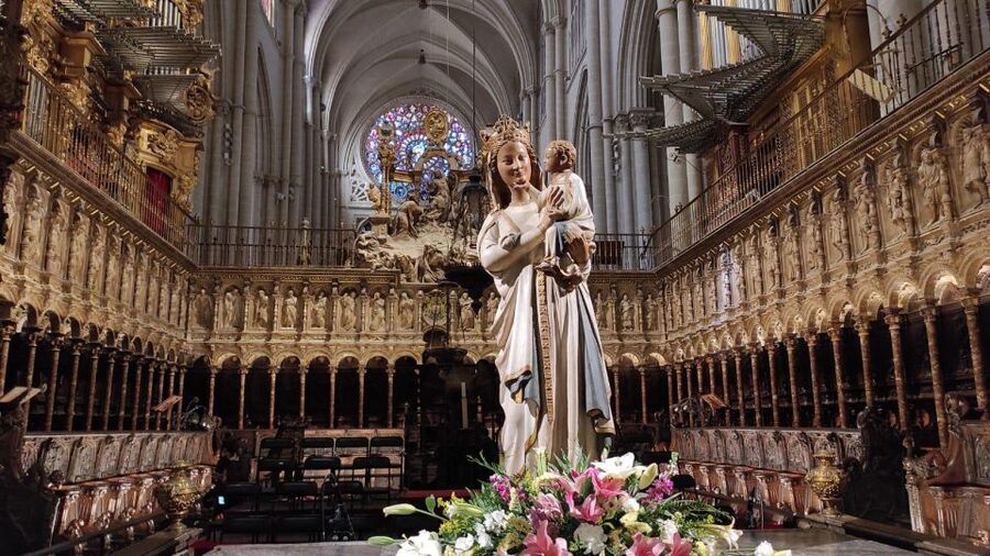 Toledo: Cathedral, Alcazar, Monastery, Jewish Quarter Tour - Alcazar and the San Miguel area, with Tagus views in the mix
