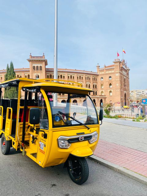 Tour en Tuk Tuk por lo mejor de Madrid - Drinks and snacks: where the extra cost fits
